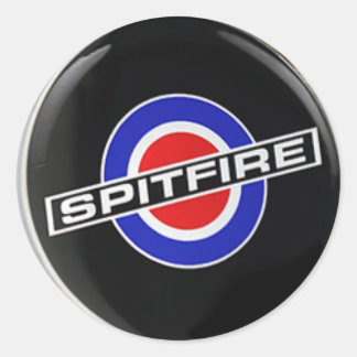 Sticker Rond Radio Spitfire Merchandises