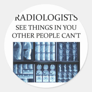 Sticker Rond Radiologie RADIOLOGisT