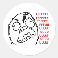 Rage Guy Angry Fuu Fuu Rage Face Meme