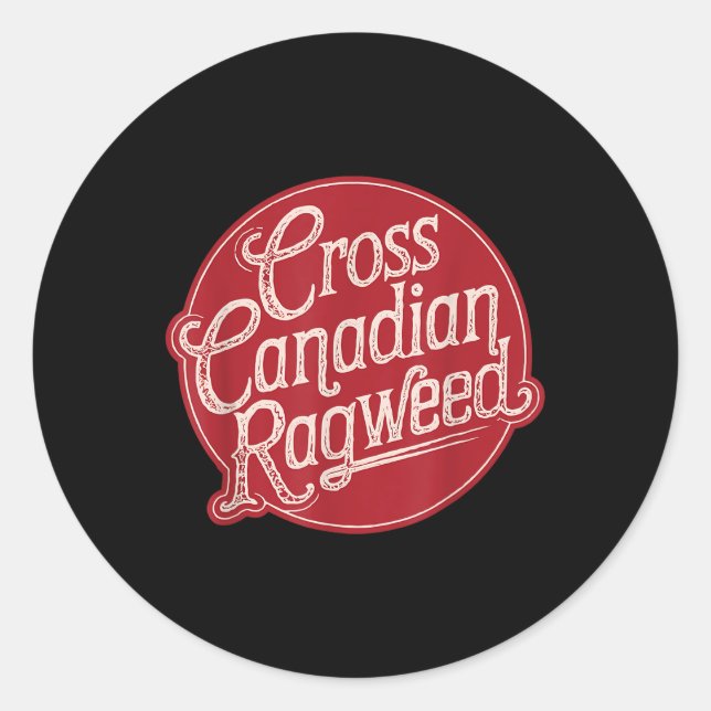 Sticker Rond Ragweed canadien (Devant)