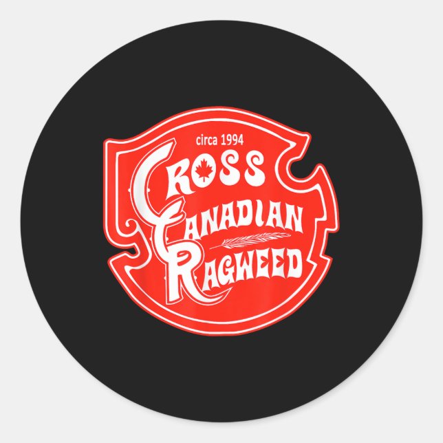 Sticker Rond Ragweed canadien (Devant)