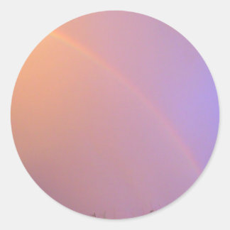 Sticker Rond Rainbow été