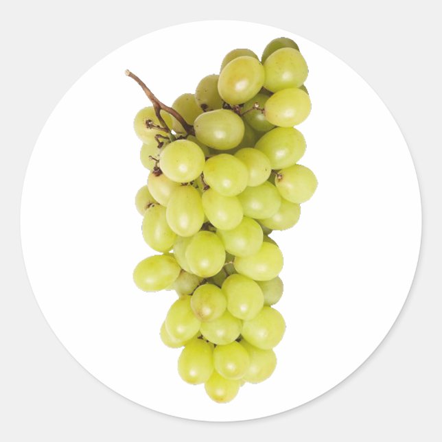 Sticker Rond raisins (Devant)