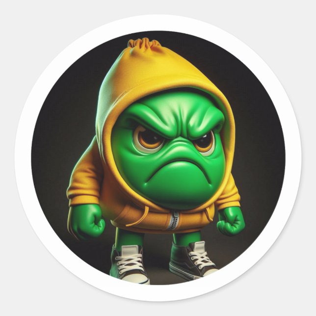 Sticker Rond Raivoso (Devant)