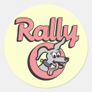 Sticker Rond Rally-O 4B