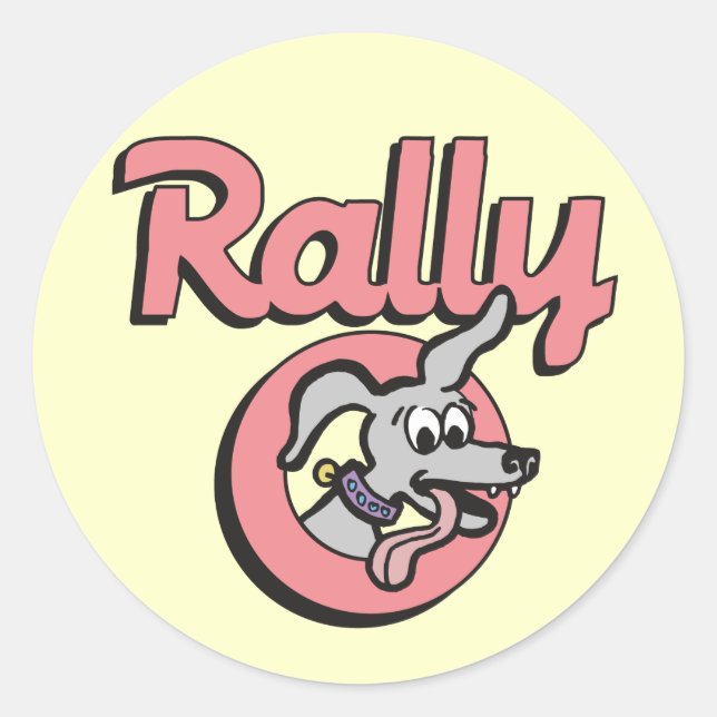 Sticker Rond Rally-O 4B (Devant)