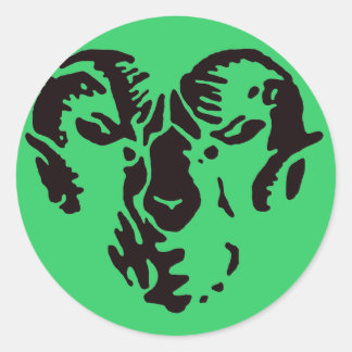 Sticker Rond Ram
