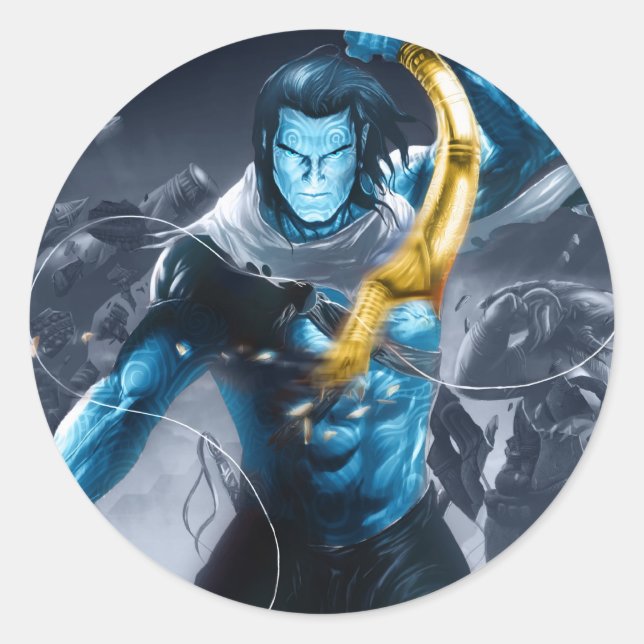 STICKER ROND RAMA (Devant)