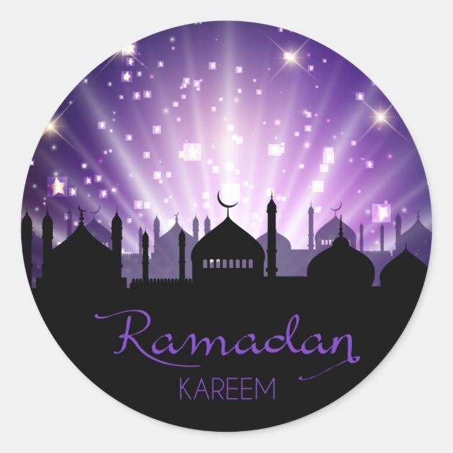 Sticker Rond Ramadan (Devant)