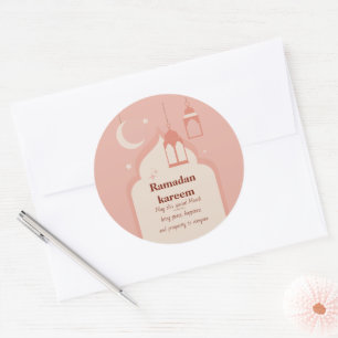 Sticker Rond Ramadan Kareem