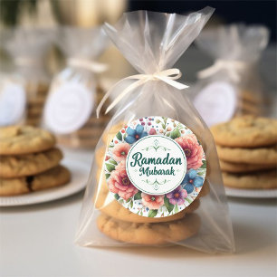 Sticker Rond Ramadan Moubarak