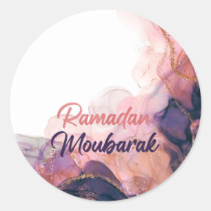Sticker Rond Ramadan moubarak islamic toxits