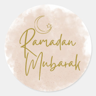 Sticker Rond ramadan mubarak