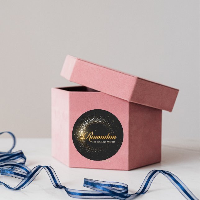 Sticker Rond Ramadan MubaraK Holiday  (Créateur téléchargé)