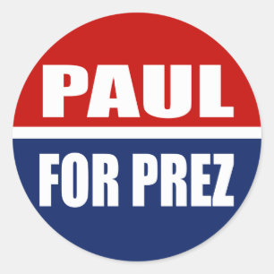 STICKER ROND RAND PAUL 2012