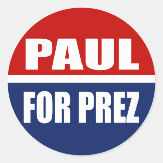 STICKER ROND RAND PAUL 2012