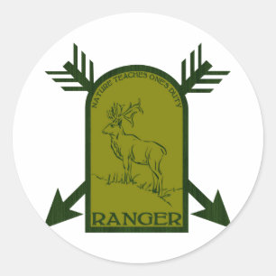 Sticker Rond Ranger