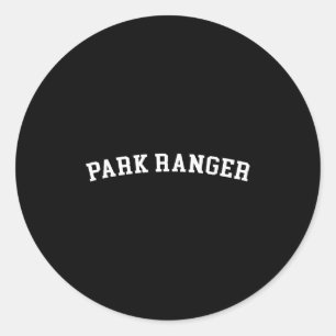 Sticker Rond Ranger Park