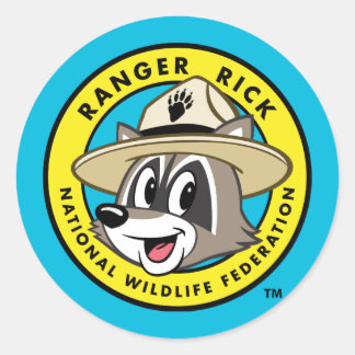 Sticker Rond Ranger Rick | Logo Ranger Rick