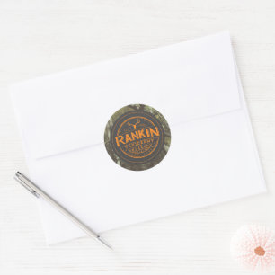 Sticker Rond Rankin Taxidermy