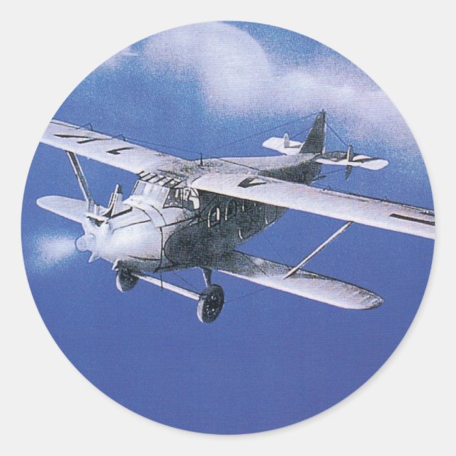 Sticker Rond Rapid Azur (Devant)