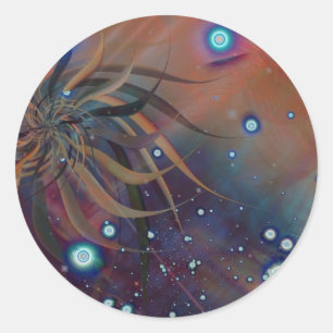 Sticker Rond Rapidité pernicieuse