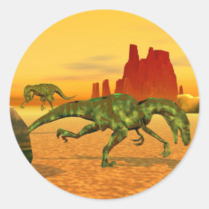 Sticker Rond Raptors