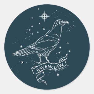 Sticker Rond RAVENCLAW™ - Graphique de constellation