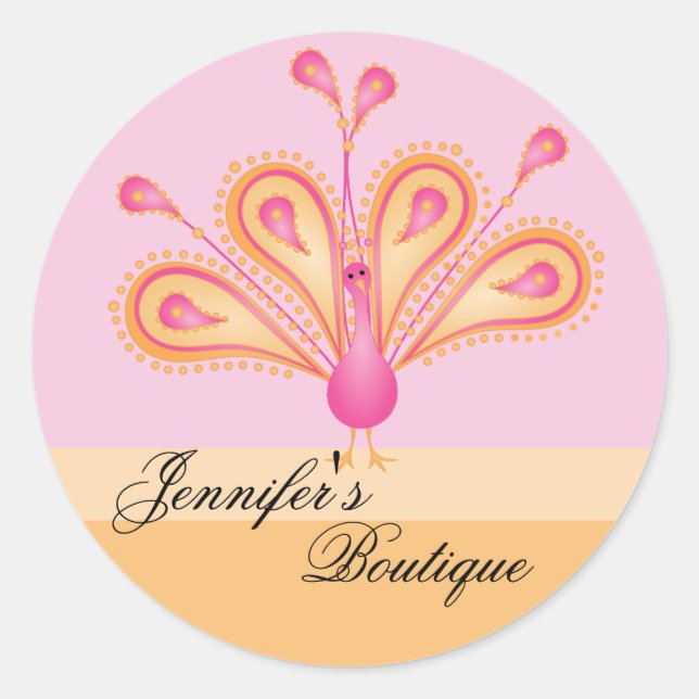 Sticker Rond Ravi ! (Devant)
