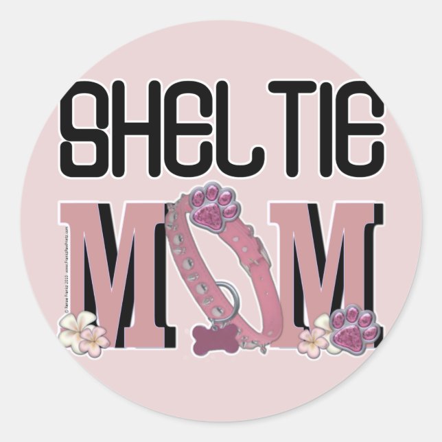 Sticker Rond Rayon MOM (Devant)