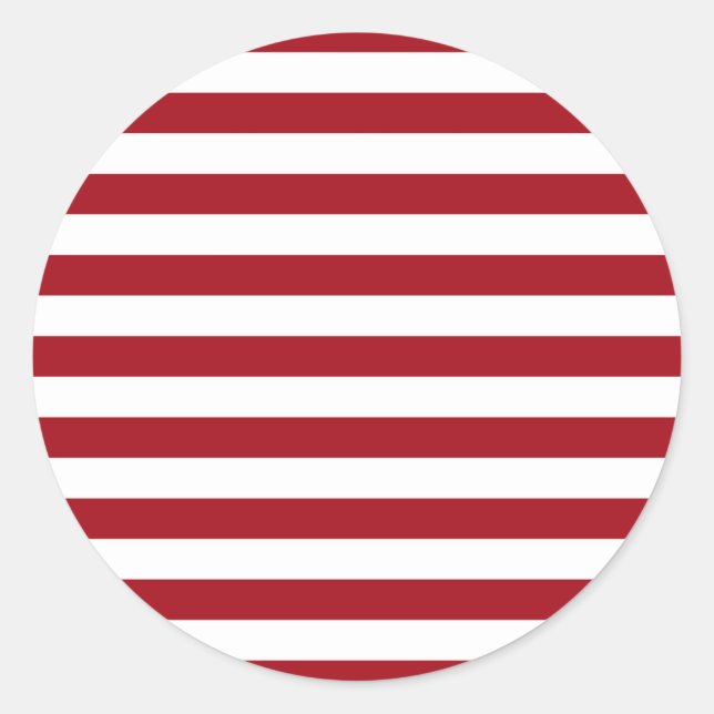 Sticker Rond rayures de drapeau de latvia (Devant)
