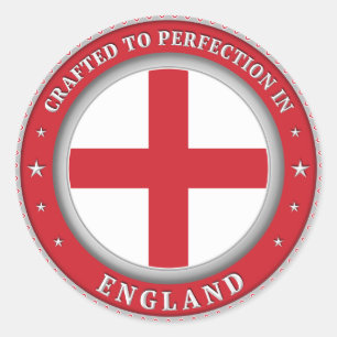 Sticker Rond Réalisé À La Perfection En Angleterre