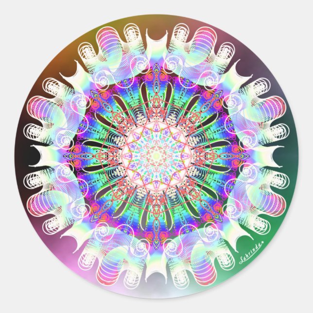 Sticker Rond Recevoir (Devant)