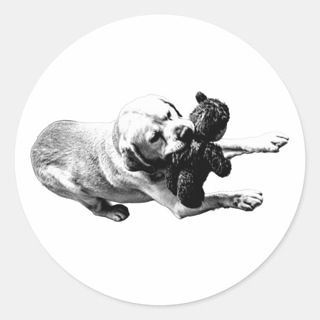 Sticker Rond Réclamé (Devant)