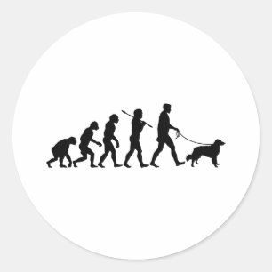 Sticker Rond Récupérateur de canard de la Nouvelle-Écosse