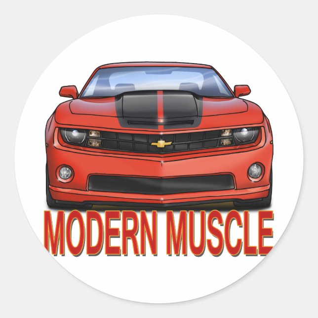 Sticker Rond RED_FRONT_CAMARO.png (Devant)