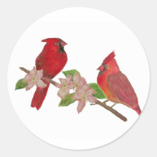 Sticker Rond Redbirds