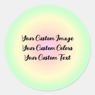 Sticker Rond Redessiner à partir de zéro - Concevoir ceci