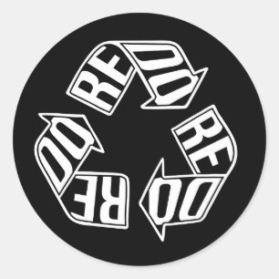 Sticker Rond Refaire