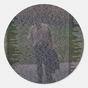 Sticker Rond Réflexions de Fallen Brothers