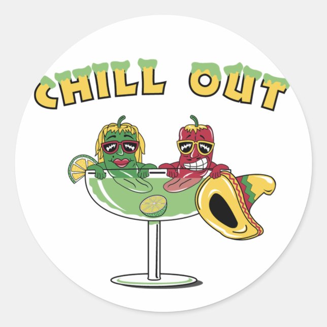 Sticker Rond Refroidissement (Devant)