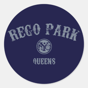 Sticker Rond Rego Park
