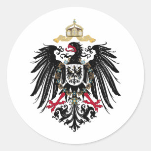 Sticker Rond Reichsadler allemand
