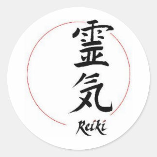 Sticker Rond Reiki