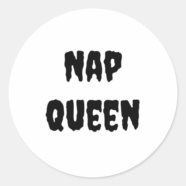 Sticker Rond Reine Nap (Devant)