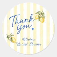 Remerciements pour la Baby Shower La Dolce Vita