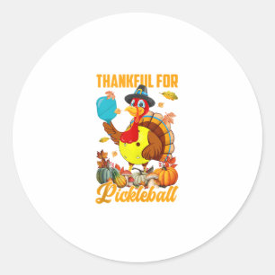Sticker Rond Remerciements Pour Le Pickleball Turquie Les Vibes