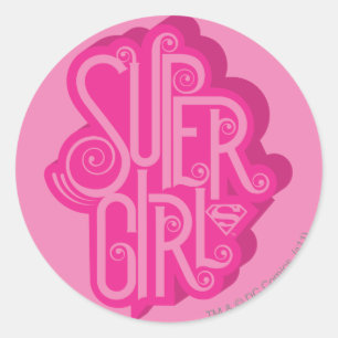Sticker Rond Remous 2 de Supergirl