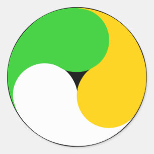 Sticker Rond Remous d'Irlandais