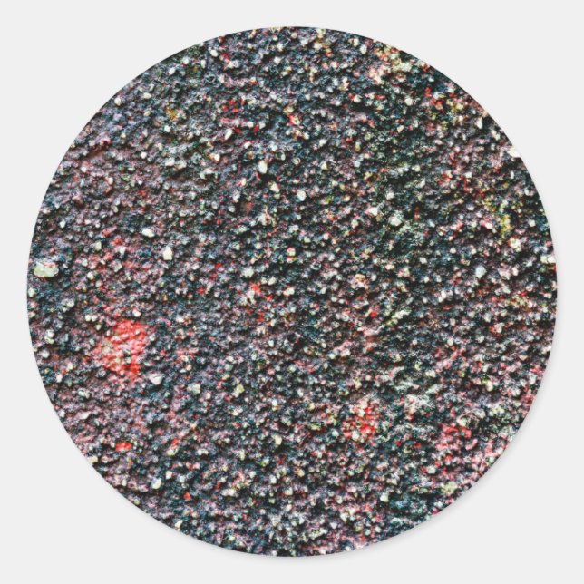 Sticker Rond remuer la canneberge (Devant)